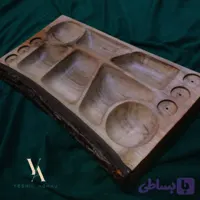 سینی مزه چوبی