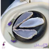 سنگ راف عقیق مدل بال فرشته