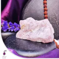 سنگ راف رز کوارتز طبیعی کد RO50