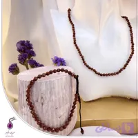 نیم ‌ست سنگ دلربا قهوه ای تراش جواهری کد S44