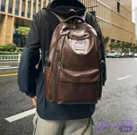 کوله‌پشتی چرمی اسپرت مدل کلاسیک بزرگ