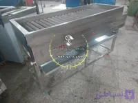 کباب پز تمام استیل ضد زنگ طول 190 سانتی