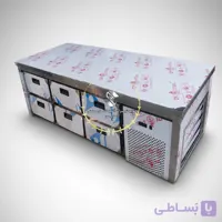 فریزر زیر گریل شش کشو 190 سانتی | پایه سرمایشی تجهیزات پخت صنعتی