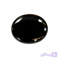 سنگ اصل عقیق مشکی کد 120