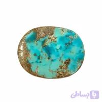 سنگ اصل فیروزه نیشاپور رزینی کد 122