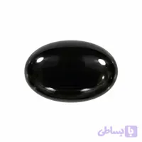 سنگ اصل عقیق مشکی کد119