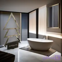 حوله خشک کن استیل کد 062