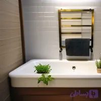 حوله خشک کن استیل کد 069