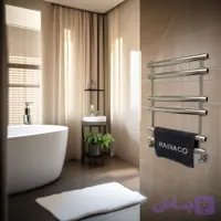 حوله خشک کن استیل کد 064