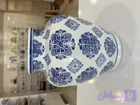 گلدان قلم آبی
