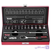جعبه بکس 17پارچه 4 اینچ رونیکس مدل RH2617