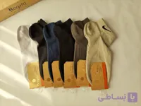 جوراب نخی مچی مردانه طرح Nike