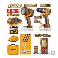 پک 3 عددی شارژی اینکو مدل COSLI250885
