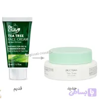 کرم مرطوب کننده درخت چای پوست چرب دکتر تونا فارماسی 50 میل