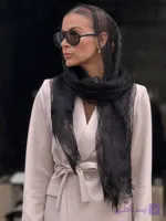 شال حریر ابریشم Brume کد 841