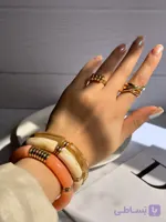 دستبند زنانه رزینی کشی