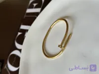 دستبند زنانه میخ کارتیه نازک