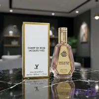 عطر ادکلن زنانه لویی ویتون رز دس ونتس فراگرنس ورد مدل کمپ د رز ژاک ایو (Fragrance World Louis Vuitton Rose Des Vents) حجم 50 میل