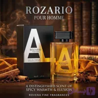 عطر ادکلن مردانه آزارو پورهوم روونا فرانسه مدل روزاریو (Rovena Rozario) حجم 100 میل