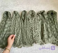 شال توری مارکدار کد st3