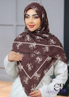 روسری نخی طرحدار کد r3