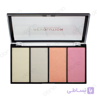 پالت هایلایتر ریلودد رولوشن مدل Lustre Lights Cool