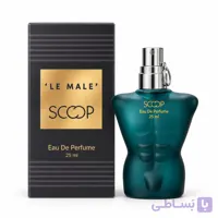 عطر جیبی مردانه اسکوپ مدل Le Male Elixir رایحه مشابه ژان پل گوتیه له مال الکسیر حجم ۲۵ میل