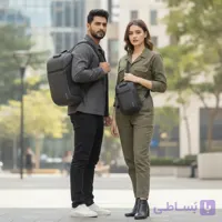 کوله سینه ضدسرقت بنج BANGE با قفل رمزی ضدآب