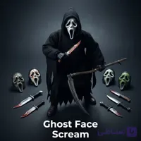 اکشن فیگور گوست‌فیس از فیلم جیغ اورجینال برند نکا