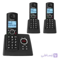 تلفن سه گوشی منشی دار برند الکاتل Alcatel مدل f530 voice trio