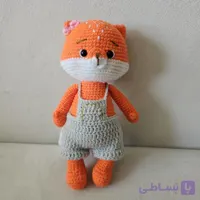 عروسک روباه خلبان دستباف با قلاب و کاموا مرغوب ایرانی