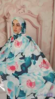 شال نخی گلدار قواره حدودی 180×70