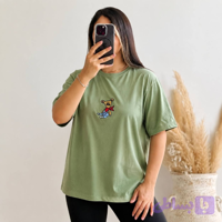 تیشرت تدی گلدوزی