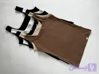 تاپ کبریتی زنانه یقه خشتی|قیمت و‌خرید تاپ کبریتی بهاره