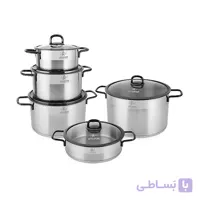 سرویس 10 پارچ استیل لایف اسمایل مدل P24