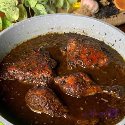 سبزی مرغ ترش شمالی سرخ شده ۵۰۰ گرمی