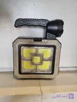 چراغ قوه و پروژکتور خورشیدی SOLAR | چندکاره و قابل حمل