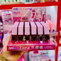 برق لب شاین دار و حجم دهنده لب میس لارا ا HIGH-GLITTER LIP GLOSS BRILLO LABIAL MISS LARA