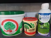 پکیج محافظ درختان (محافظ تنه ۵ کیلویی ، بردو فیکس ۱ لیتری و چسب هرس ۱ کیلویی)
