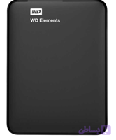 حافظه اچ دی دی اکسترنال وسترن دیجیتال مدل Elements ظرفیت 1 ترابایت استوک