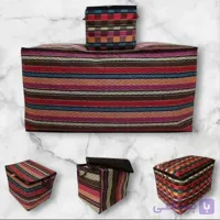کاور جاجیمی لباس و پتو سایز 5 با ابعاد (۴۸/۴۸/۹۰)