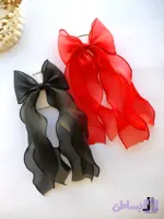 گیره فرانسوی حریر دنباله دار