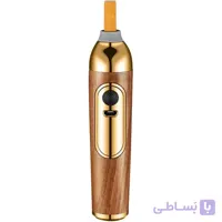 زیر سیگاری همراه با فندک USB طرح چوب گردو 1