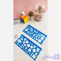 شابلون ژله ای شفاف دوقلو
