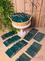 شمع 10 سانتی (120عدد 20 بسته 6 عددی)