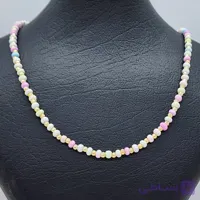 گردنبند مهره رنگی تابستونی ساحلی