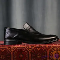 کفش چرم مردانه مجلسی مدل آرمانی