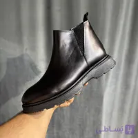 بوت چرم مردانه مدل فلو