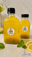 بطری پلاستیکی جوس استوانه ای مربعی و نوشیدنی، ظرف خالی آب میوه و شربت بطری ۲۵۰ سی سی