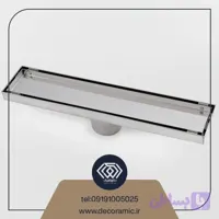 کفشور خطی سرامیک خور دوحالته استیل اکوپلاس 80